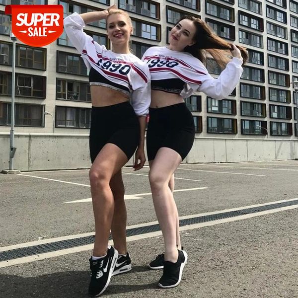 women fashion letter printed crop summer autumn wild casual long sleeve o-neck loose sweatshirt for ladies daily streetwear #vf2c, Black
women fashion letter printed crop summer autumn wild casual long sleeve o-neck loose sweatshirt for ladies daily streetwear #vf2c, Black