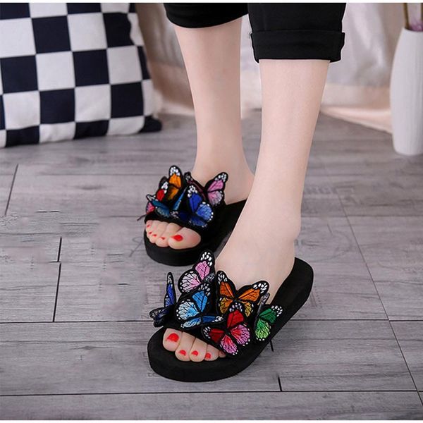 slippers drop slipper butterfly colorful slides flat ladies sandals platform female embroidery summer woman sandalias shoes, Black
slippers drop slipper butterfly colorful slides flat ladies sandals platform female embroidery summer woman sandalias shoes, Black