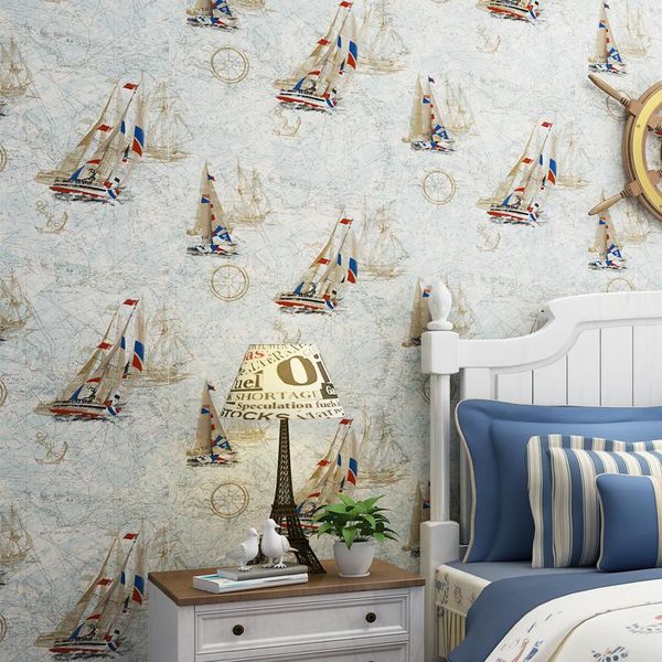 wallpapers for style interior bedroom wallpaper mediterranean walls cartoon voyage sailing boat wall paper kids children room
wallpapers for style interior bedroom wallpaper mediterranean walls cartoon voyage sailing boat wall paper kids children room