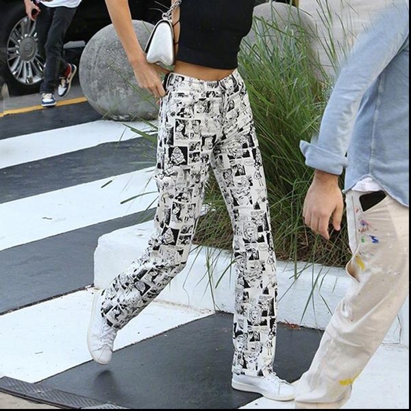 anime graphic y2k aesthetics womens pant flare e girl print high waist trousers streetwear fashion casual 90s vintage clothes, Black;white
anime graphic y2k aesthetics womens pant flare e girl print high waist trousers streetwear fashion casual 90s vintage clothes, Black;white