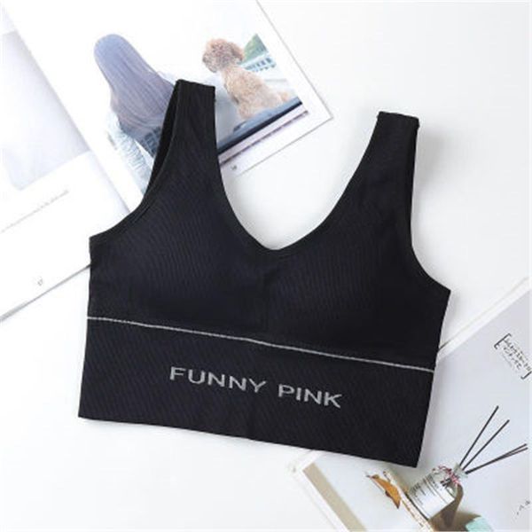 gym bra fitness vest letters women running anti sweat home wear leisure workout streetwear crop female underwear pad clothing, White;black
gym bra fitness vest letters women running anti sweat home wear leisure workout streetwear crop female underwear pad clothing, White;black