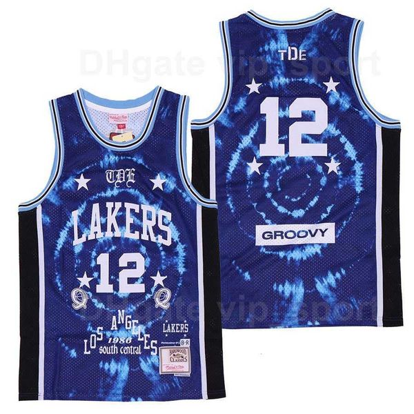 men br remix schoolboy q x #12 groovy basketball jersey los angeles bleacher report limited edition breathable team color blue sport top, Black
men br remix schoolboy q x #12 groovy basketball jersey los angeles bleacher report limited edition breathable team color blue sport top, Black