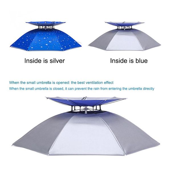 outdoor double-deck sunny rainy anti-uv umbrella hat cap rain gear for cycling fishing hiking beach b2cshop gadgets
outdoor double-deck sunny rainy anti-uv umbrella hat cap rain gear for cycling fishing hiking beach b2cshop gadgets
