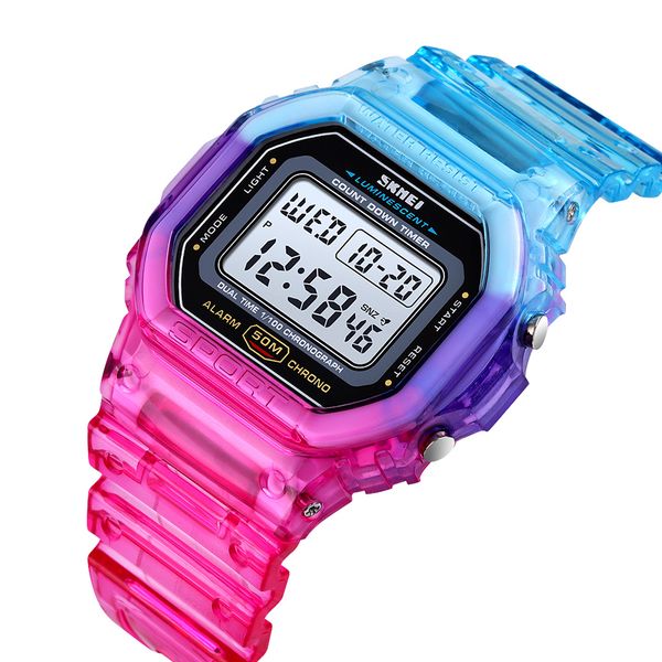 skmei cool girls watches fashion shockproof electroplated case transparent strap lady women digital wristwatch 1622 reloj mujerg, Slivery;brown
skmei cool girls watches fashion shockproof electroplated case transparent strap lady women digital wristwatch 1622 reloj mujerg, Slivery;brown