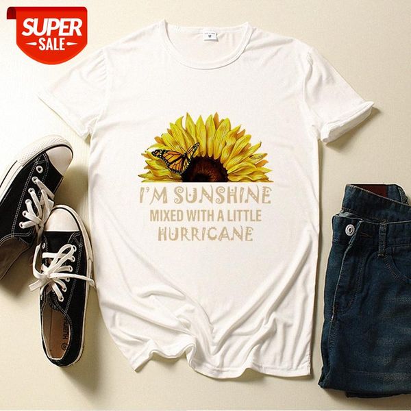 fashion sunflower print women's korean style couple wear short sleeve t-shirt women #tl4i, White
fashion sunflower print women's korean style couple wear short sleeve t-shirt women #tl4i, White