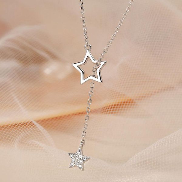 chains dzot trendy glitter diamond star necklace niche hollow design tassel collarbone chain gift for female couple party, Silver
chains dzot trendy glitter diamond star necklace niche hollow design tassel collarbone chain gift for female couple party, Silver