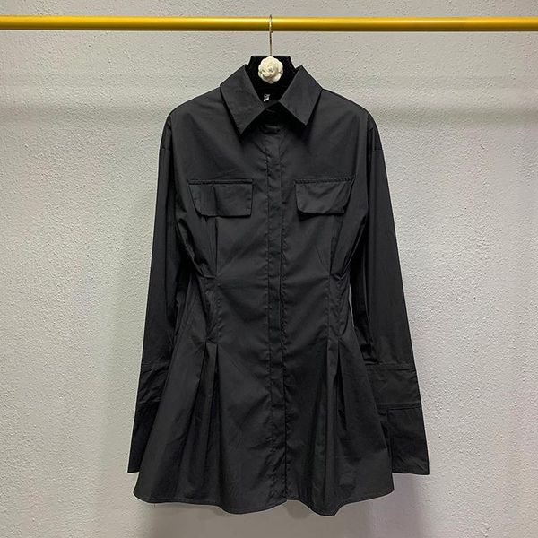 casual dresses 2021 autumn solid pleated a line turn down collar retro for women v459, Black;gray
casual dresses 2021 autumn solid pleated a line turn down collar retro for women v459, Black;gray