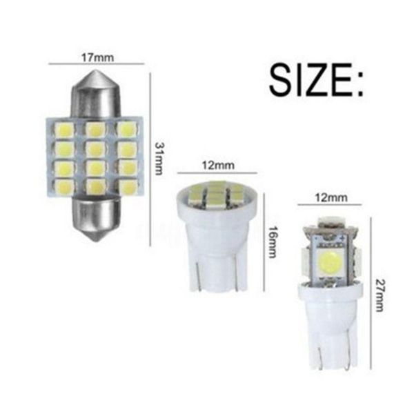 working light 13x car interior led lights for dome license plate lamp 12v accessories kit t3ef
working light 13x car interior led lights for dome license plate lamp 12v accessories kit t3ef