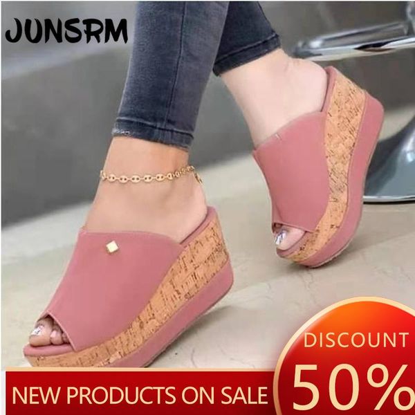 sandals wedge women shoes summer fashion platform slippers woman peep toe high heels female flip flops designer slides, Black
sandals wedge women shoes summer fashion platform slippers woman peep toe high heels female flip flops designer slides, Black