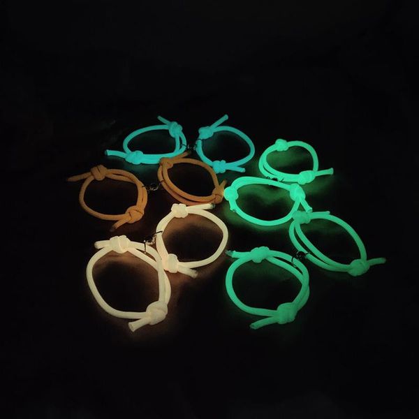 charm bracelets 2pcs luminous couples friend bracelet fluorescent oath rope weaving magnet attract, Golden;silver
charm bracelets 2pcs luminous couples friend bracelet fluorescent oath rope weaving magnet attract, Golden;silver