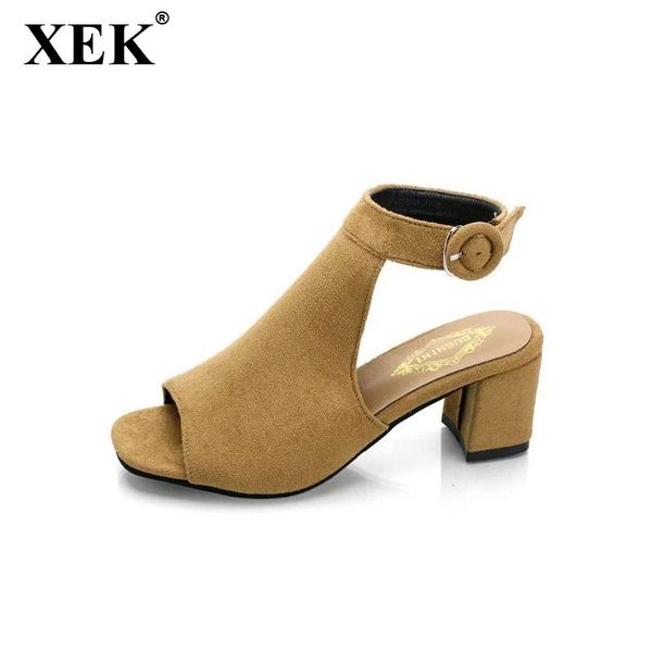 dress shoes xek women's 2021 summer fashion high-heeled woman sandals frosted with fish mouth ladies casual wfq52, Black
dress shoes xek women's 2021 summer fashion high-heeled woman sandals frosted with fish mouth ladies casual wfq52, Black