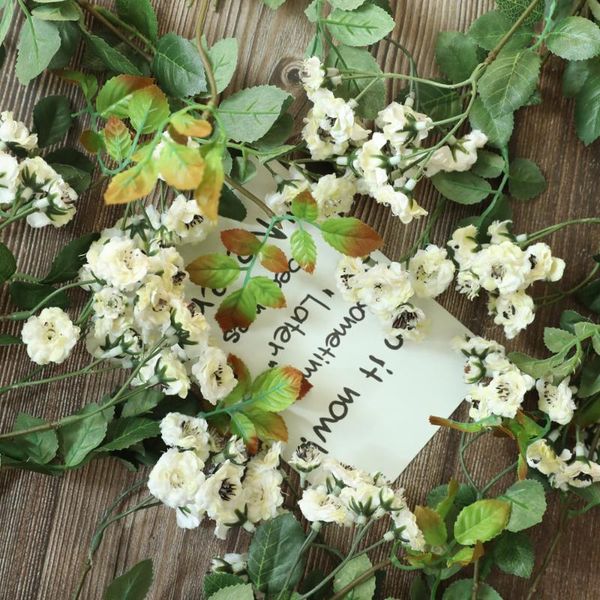 1piece fake silk flowers white artificial lilac spray for diy wedding bridal bouquet home decoration flower floral props decorative & wreath
1piece fake silk flowers white artificial lilac spray for diy wedding bridal bouquet home decoration flower floral props decorative & wreath