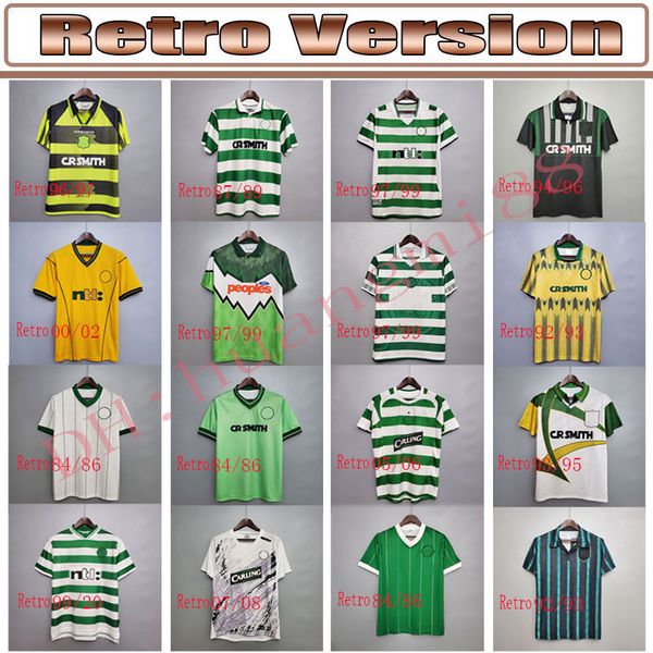 retro celts larsson soccer jerseys 84 86 87 88 91 95 96 97 98 99 00 02 celtic brattbakk classic vintage old calssical shirt football uniform, Black;yellow
retro celts larsson soccer jerseys 84 86 87 88 91 95 96 97 98 99 00 02 celtic brattbakk classic vintage old calssical shirt football uniform, Black;yellow