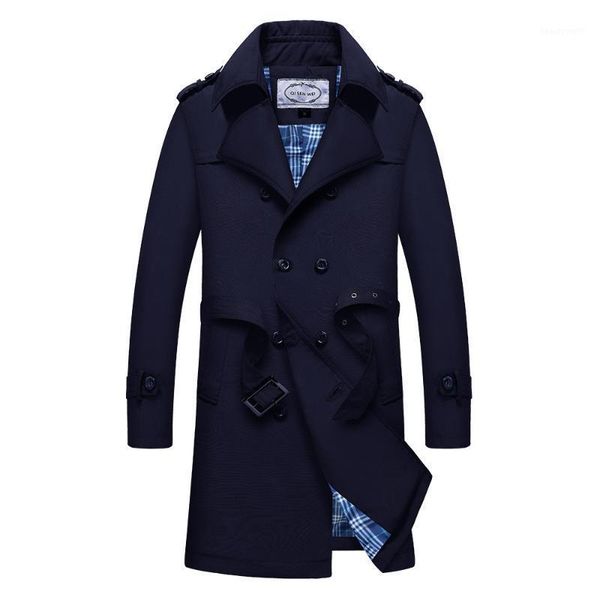 men's trench coats spring autumn men long buttons male fashion outerwear business jackets windbreaker plus size, Tan;black
men's trench coats spring autumn men long buttons male fashion outerwear business jackets windbreaker plus size, Tan;black