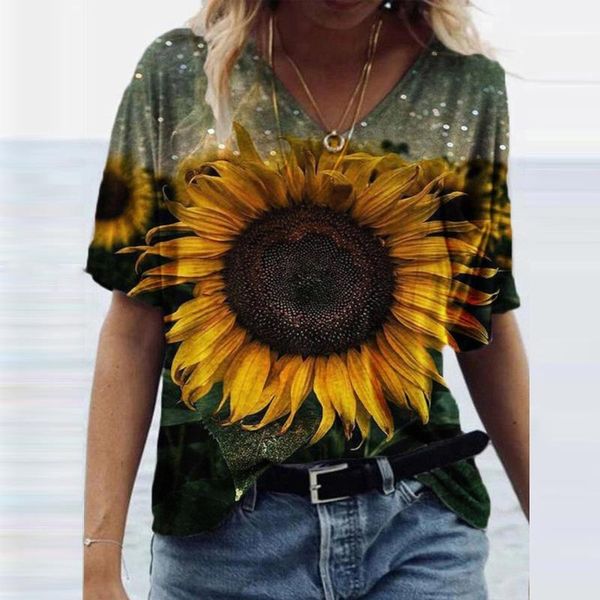 women's blouses & shirts blouse fashion casual plus size scenic flowers printing round neck and for women ropa mujer, White
women's blouses & shirts blouse fashion casual plus size scenic flowers printing round neck and for women ropa mujer, White