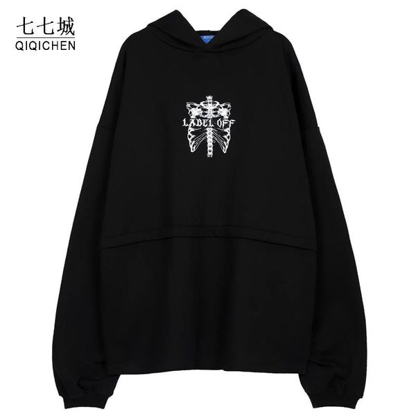 men's hoodies & sweatshirts hip hop oversized men skeleton print sweatshirt 2021 streetwear harajuku winter fleece hooded pullover blac, Black
men's hoodies & sweatshirts hip hop oversized men skeleton print sweatshirt 2021 streetwear harajuku winter fleece hooded pullover blac, Black