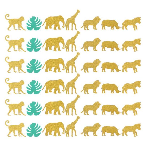 party decoration 100pcs hawaiian jungle theme monstera animal creative confetti decorations paper scatters decor for birthday (wit
party decoration 100pcs hawaiian jungle theme monstera animal creative confetti decorations paper scatters decor for birthday (wit