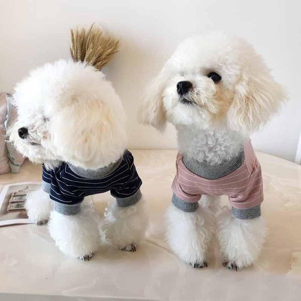 dog apparel pet clothes striped four-legged autumn cotton classic color teddy bear fat
dog apparel pet clothes striped four-legged autumn cotton classic color teddy bear fat