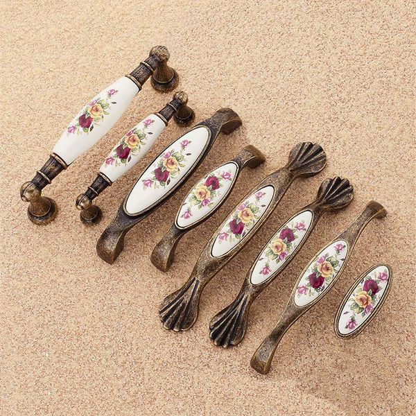 handles & pulls vintage ceramic handle antique bronze cabinet pull knob wardrobe closet cupboard for furniture hardware accessories door
handles & pulls vintage ceramic handle antique bronze cabinet pull knob wardrobe closet cupboard for furniture hardware accessories door