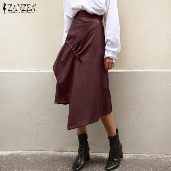 plus size women faux leather skirts elegant irregular vestidos zanzea casual high waist midi sundress female zip robe skirt 5xl, Black
plus size women faux leather skirts elegant irregular vestidos zanzea casual high waist midi sundress female zip robe skirt 5xl, Black