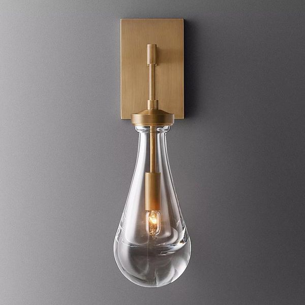 wall lamp rh american minimalist decoration water drop glass living room modern light luxury bedroom head study hall
wall lamp rh american minimalist decoration water drop glass living room modern light luxury bedroom head study hall