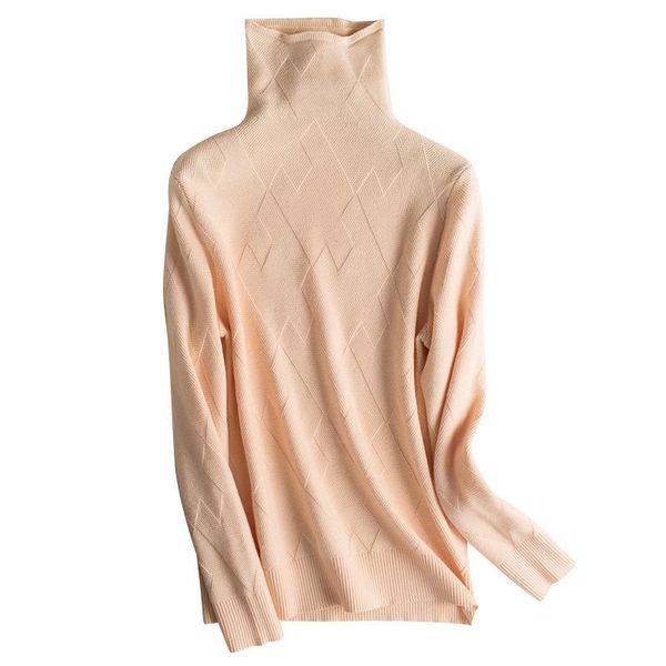 women's sweaters sweater blended cashmere high collar solid color jacquard bottoming shirt for ladies pullover mujer, White;black
women's sweaters sweater blended cashmere high collar solid color jacquard bottoming shirt for ladies pullover mujer, White;black