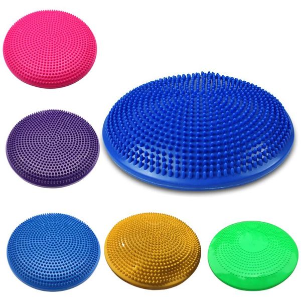 inflatable yoga ball mat training cushion stability sports point massage elastic fitness mats
inflatable yoga ball mat training cushion stability sports point massage elastic fitness mats