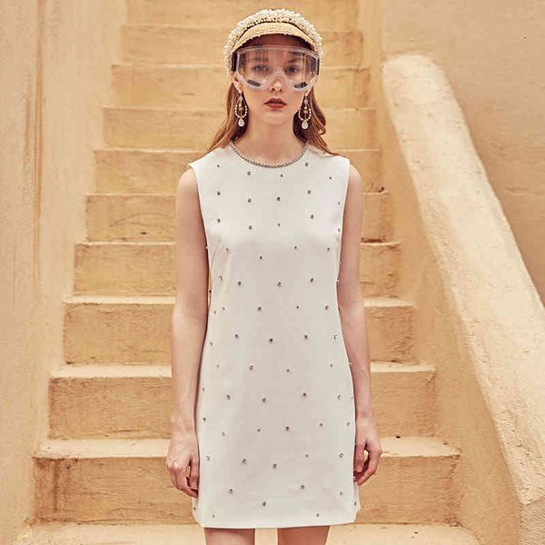 casual dresses women summer o-neck sleeveless a-line mini brand designer party 2021 office ladies clothes vwqy, Black;gray
casual dresses women summer o-neck sleeveless a-line mini brand designer party 2021 office ladies clothes vwqy, Black;gray