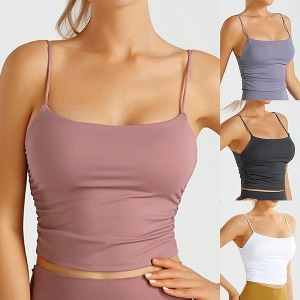 camisoles & tanks soft yoga bra athletic tank women spaghetti straps gym fitness crop anti-sweat push up workout sports bras high q, Black;white
camisoles & tanks soft yoga bra athletic tank women spaghetti straps gym fitness crop anti-sweat push up workout sports bras high q, Black;white