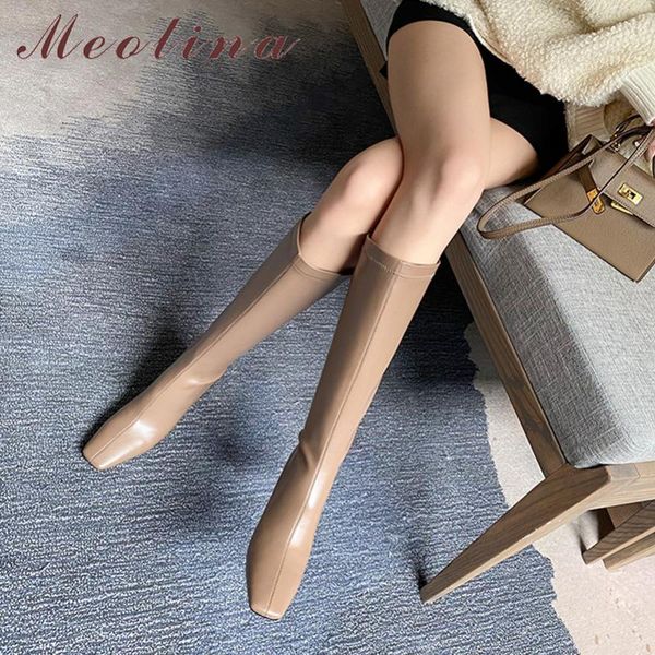 boots meotina genuine leather thick high heel zipper ladies footwear women fashion knee autumn winter apricot black
boots meotina genuine leather thick high heel zipper ladies footwear women fashion knee autumn winter apricot black