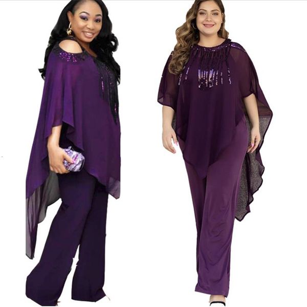 women's tracksuits two piece set women tracksuit summer autumn african clothing sequins chiffon blouse and jumpsuits 2 outfits, Gray
women's tracksuits two piece set women tracksuit summer autumn african clothing sequins chiffon blouse and jumpsuits 2 outfits, Gray