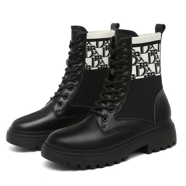 boots for woman moolecole women genuine leather short fashion shoes autumn tube 2-9759, Black
boots for woman moolecole women genuine leather short fashion shoes autumn tube 2-9759, Black