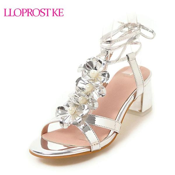 dress shoes lloprost ke pink gold silver colors women med heel sandals flower beading lace up thick summer my549, Black
dress shoes lloprost ke pink gold silver colors women med heel sandals flower beading lace up thick summer my549, Black