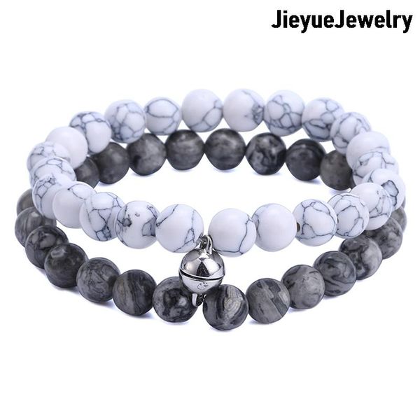 beaded, strands fashion 2 pieces/set couples magnetic beads attract bracelets friendship jewelry | valentine's day gifts for men and wo, Black
beaded, strands fashion 2 pieces/set couples magnetic beads attract bracelets friendship jewelry | valentine's day gifts for men and wo, Black