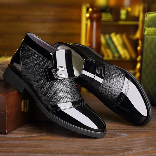boots fashion winter men leather shoes brand male footwear warm fur mens ankle a2560, Black
boots fashion winter men leather shoes brand male footwear warm fur mens ankle a2560, Black