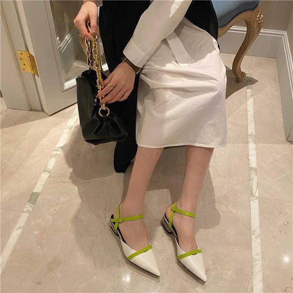 sandals one button single shoes for women's french girls in spring 2021, Black
sandals one button single shoes for women's french girls in spring 2021, Black