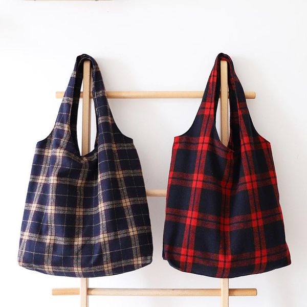 shopping bags women student cotton linen fashion plaid shoulder tote handbag eco large capacity canvas purse pouch
shopping bags women student cotton linen fashion plaid shoulder tote handbag eco large capacity canvas purse pouch