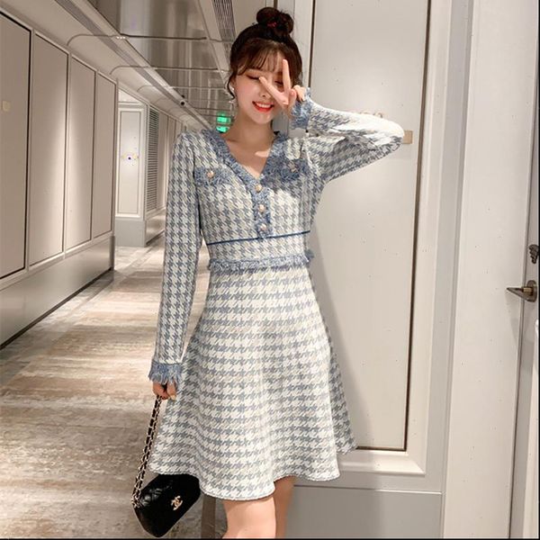 womens dresses fashion autumn dress women elegant vintage houndstooth ladies runway jacquard knitting drop, Black;gray
womens dresses fashion autumn dress women elegant vintage houndstooth ladies runway jacquard knitting drop, Black;gray