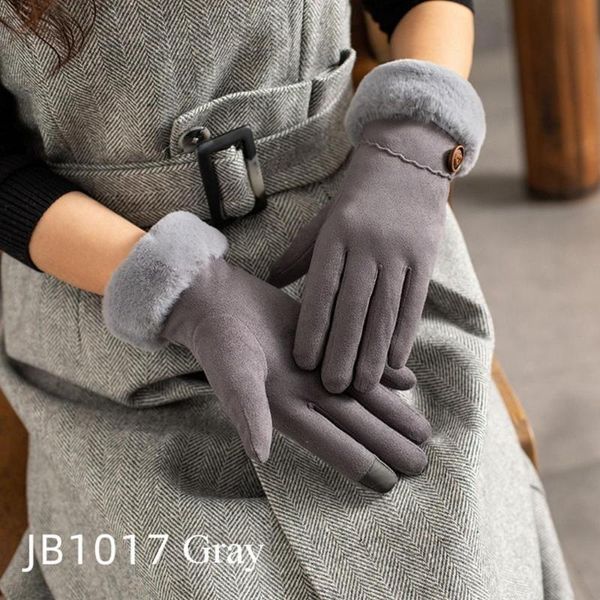 five fingers gloves winter women' double thick plush wrist warm cashmere 1 pair of bicycle leather touch screen driving, Blue;gray
five fingers gloves winter women' double thick plush wrist warm cashmere 1 pair of bicycle leather touch screen driving, Blue;gray