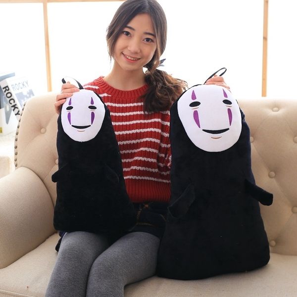 japanese animation hayao miyazaki chihiro faceless male pillow ghost face doll plush toy
japanese animation hayao miyazaki chihiro faceless male pillow ghost face doll plush toy
