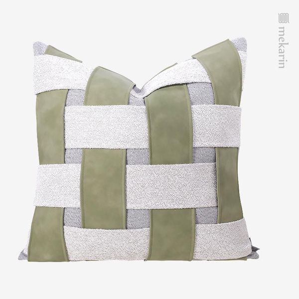 cushion/decorative pillow nordic light luxury contrast color model room square green interspersed woven sofa living leather cushion
cushion/decorative pillow nordic light luxury contrast color model room square green interspersed woven sofa living leather cushion