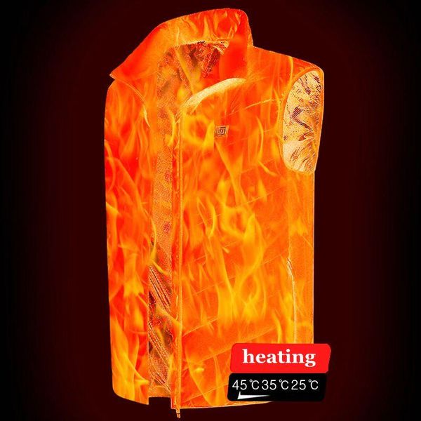 men's vests men usb 2-speed intelligent heating vest jacket winter electric thermal clothing waistcoat for sports hiking, Black;white
men's vests men usb 2-speed intelligent heating vest jacket winter electric thermal clothing waistcoat for sports hiking, Black;white