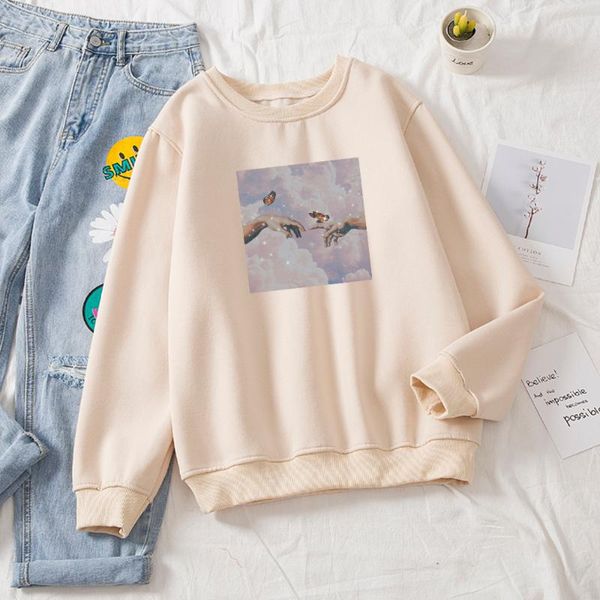 women's hoodies & sweatshirts oversized women cotton vintage aesthetic butterfly pullovers ulzzang harajuku korean jumper kobieta swetr, Black
women's hoodies & sweatshirts oversized women cotton vintage aesthetic butterfly pullovers ulzzang harajuku korean jumper kobieta swetr, Black
