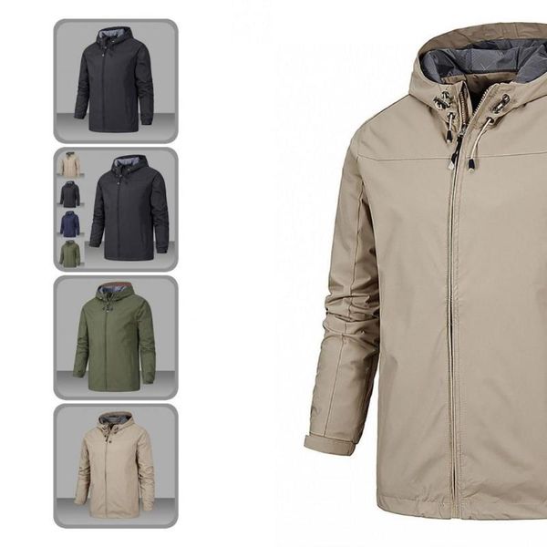men's jackets hooded all-matched solid color zipper closure jacket coat outerwear, Black;brown
men's jackets hooded all-matched solid color zipper closure jacket coat outerwear, Black;brown