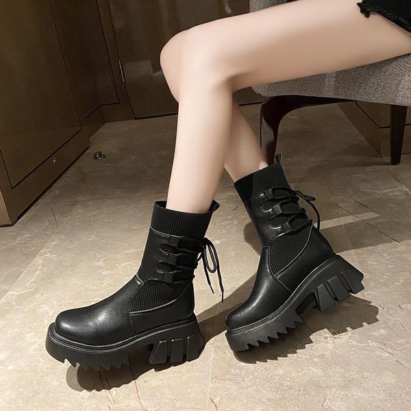 boots 2021 korean fashion horseshoe heel cover elastic cloth socks high heels simple casual, Black
boots 2021 korean fashion horseshoe heel cover elastic cloth socks high heels simple casual, Black
