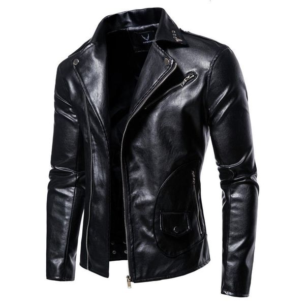 pant men's motorcycle leather jacket long sleeve slim fit japanese solid color fashion autumn, Black;brown
pant men's motorcycle leather jacket long sleeve slim fit japanese solid color fashion autumn, Black;brown