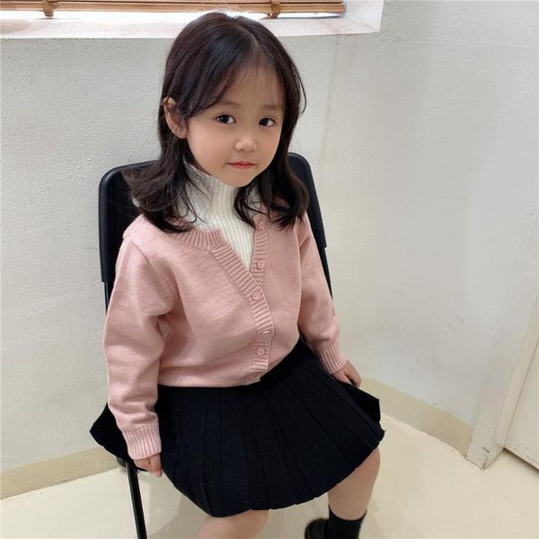 pullover autumn and winter 2021 high collar girls splicing fashion sweater fake two pieces children's knitted girls' sweaters, Blue
pullover autumn and winter 2021 high collar girls splicing fashion sweater fake two pieces children's knitted girls' sweaters, Blue
