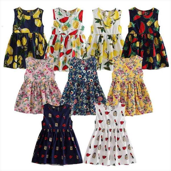 kids girls summer o-neck girl dress sleeveless floral print a-line cute princess children clothes, Red;yellow
kids girls summer o-neck girl dress sleeveless floral print a-line cute princess children clothes, Red;yellow