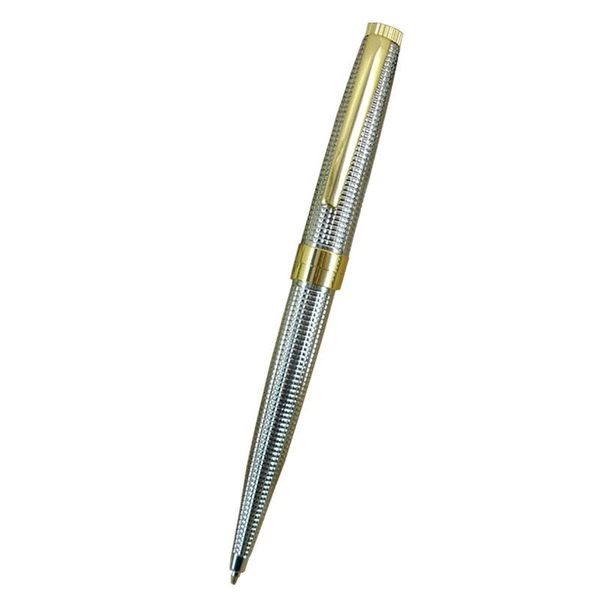 ballpoint pens acmecn cool checker design twist pen luxurious silver with gold parts for birthday gifts, Blue;orange
ballpoint pens acmecn cool checker design twist pen luxurious silver with gold parts for birthday gifts, Blue;orange