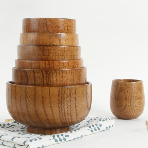 bowls japanese style wooden bowl tableware original soup/salad rice noodles container wood eating for children kids
bowls japanese style wooden bowl tableware original soup/salad rice noodles container wood eating for children kids